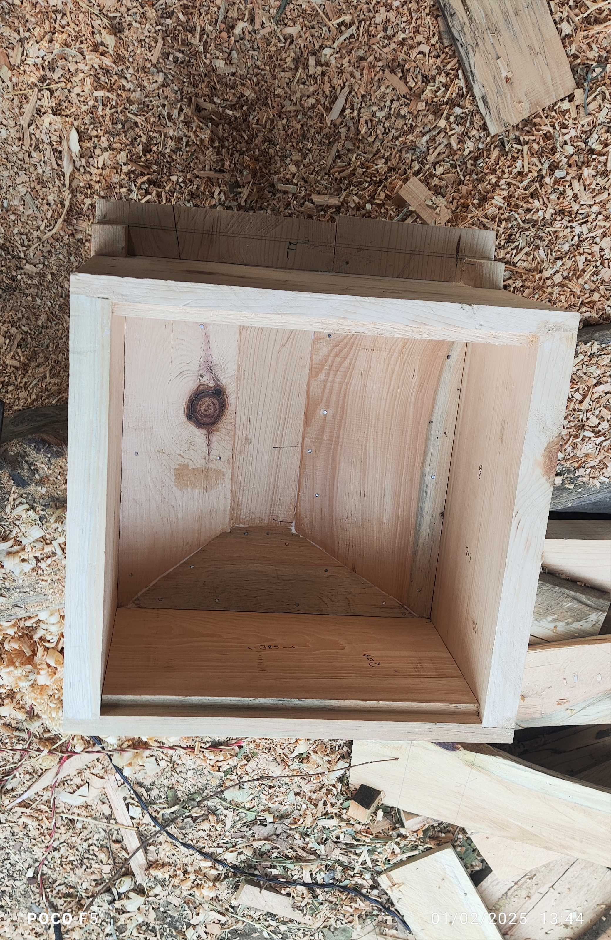 Inside View of Hive Construction